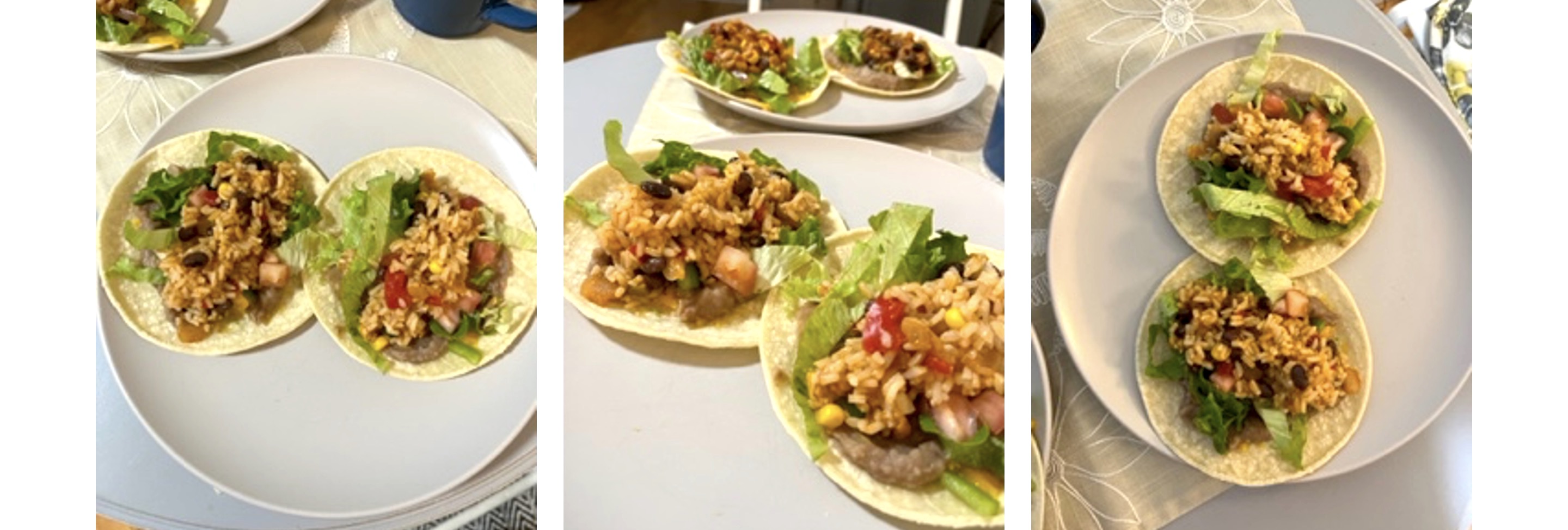 30-Minute Vegan Rice and Bean Soft Tacos
